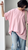 Loose Candy Crewneck T-Shirt Womens Sportswear Fitness Leisure age reducing soft color cotton loose and comfortable round o-neck crewneck collar short sleeve T shirts Tees for woman in Pink Trending Loose Candy Crewneck T-Shirt Womens Sportswear Fitness Leisure age reducing soft color cotton loose and comfortable round o-neck crewneck collar short sleeve T shirts Tees for woman in Pink Trending