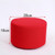 Cotton Linen Low Stool Fashion Modern Natural Solid Wood Board Creativity Home Kids Round Washable Soft Non slip Children Foot Stools Trend in Red