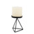 Wrought Iron Candle Holder Nordic Style Geometric Triangle Candlestick Decor Candles Holders in Golden Black