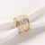 Wire Nest Napkin Ring 12-Piece 12PCS Wedding golden wired wrapped desktop decoration for party wedding banquet reception Western food etiquette decor Napkins Rings Wire Nest Napkin Ring 12-Piece 12PCS Wedding golden wired wrapped desktop decoration for party wedding banquet reception Western food etiquette decor Napkins Rings