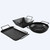 Stainless Steel Perforated Grill Basket Non stick black baking tray with handle leaking hole Barbecue Grilling Pan Square Circular Trend BBQ Baskets Stainless Steel Perforated Grill Basket Non stick black baking tray with handle leaking hole Barbecue Grilling Pan Square Circular Trend BBQ Baskets