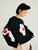 Boatneck Air-Layer Sweater Womens Japanese original regular fit  black short air layer flower black boatneck o-neck pullover thin female Trend Japan sweaters for Woman Boatneck Air-Layer Sweater Womens Japanese original regular fit  black short air layer flower black boatneck o-neck pullover thin female Trend Japan sweaters for Woman