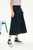 High Rise Classic Skirt Women's Japanese A Line High Waist Mid-Calf Solid Dark Blue Color Vintage Basic Trend Japan Skirts For Woman High Rise Classic Skirt Women's Japanese A Line High Waist Mid-Calf Solid Dark Blue Color Vintage Basic Trend Japan Skirts For Woman