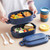 Microwavable Lunch Box Insulated Food Storage Container Fruit Salad Microwavable Tableware Lunchbox For Adults Kids Cute Bento Boxes in Blue Green Microwavable Lunch Box Insulated Food Storage Container Fruit Salad Microwavable Tableware Lunchbox For Adults Kids Cute Bento Boxes in Blue Green