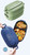 Microwavable Lunch Box Insulated Food Storage Container Fruit Salad Microwavable Tableware Lunchbox For Adults Kids Cute Trending Bento Boxes in Blue Green Microwavable Lunch Box Insulated Food Storage Container Fruit Salad Microwavable Tableware Lunchbox For Adults Kids Cute Trending Bento Boxes in Blue Green