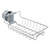 Faucet Drain Rack Basket  Creative Silver Storage Holder Racks Rag Sink Kitchen Bathroom Shower Accessories Organizer Holders Faucet Drain Rack Basket  Creative Silver Storage Holder Racks Rag Sink Kitchen Bathroom Shower Accessories Organizer Holders
