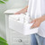 Desktop Storage Basket Sundries Underwear Toy Store Box Cosmetic Book Organizer Stationery Container Laundry Baskets in White