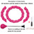 Adjustable Sport Hoop Thin Waist Exercise Detachable Massage Hoops Waist Fitness Sports Equipment Gym Home Training Weight Loss Fitness Trend in Red Adjustable Sport Hoop Thin Waist Exercise Detachable Massage Hoops Waist Fitness Sports Equipment Gym Home Training Weight Loss Fitness Trend in Red