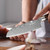 Santoku Chef Pairing Knife 5 Inch Japanese Laser Damascus 420 Stainless Steel Wood Handle Cleaver Trend Japan Kitchen Slicing Knives Santoku Chef Pairing Knife 5 Inch Japanese Laser Damascus 420 Stainless Steel Wood Handle Cleaver Trend Japan Kitchen Slicing Knives