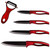 Ceramic Knife Set 6" 5" 4" 3" inch Red Color Handle Peeler Fruit Vegetable Knives kitchen zirconia Black ceramics knives Ceramic Knife Set 6" 5" 4" 3" inch Red Color Handle Peeler Fruit Vegetable Knives kitchen zirconia Black ceramics knives