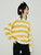 Color-Block Crewneck Sweater Women’s Japanese original yellow color-blocked hoop wool warm sweet cotton striped knitted Trend Japan Sweaters for Woman Color-Block Crewneck Sweater Women’s Japanese original yellow color-blocked hoop wool warm sweet cotton striped knitted Trend Japan Sweaters for Woman