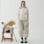Wide-Leg Polka Pants Women’s Japanese original khaki linen dot wave point Mid-Rise casual thin loose nine-point Japan pants for Woman Details Wide-Leg Polka Pants Women’s Japanese original khaki linen dot wave point Mid-Rise casual thin loose nine-point Japan pants for Woman Details