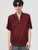 Zip Up Short Sleeve T-Shirt Mens Short Sleeve Shoulder Pads Front Zipper Mockneck O-Neck Collar T-shirt Loose Streetwear Tops T-shirts For Male Fashion Clothing for Man Trend in Red Zip Up Short Sleeve T-Shirt Mens Short Sleeve Shoulder Pads Front Zipper Mockneck O-Neck Collar T-shirt Loose Streetwear Tops T-shirts For Male Fashion Clothing for Man Trend in Red