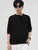 Short Sleeve Knit T-Shirt Men’s Knitting Top Loose Mandarin Crewneck O-Neck Belt Strap Collar Solid Color T-shirts Tops For Man Streetwear Fashion Clothing Trend in Black Short Sleeve Knit T-Shirt Men’s Knitting Top Loose Mandarin Crewneck O-Neck Belt Strap Collar Solid Color T-shirts Tops For Man Streetwear Fashion Clothing Trend in Black