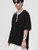 V-Neck Button-Up Waffle T-Shirt  Men’s Korea Roundneck O-Neck Top Short Sleeve Patchwork Color Loose Fit Tops T-shirts For Male Korean T-Shirts Fashion Clothing Streetwear Tops for Man Trends in Black
