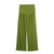 Pleated Wide Leg Loose Maternity Pants Women’s Elastic Waist Belly Thin Ribbed Pleat Pants Clothes for Pregnant Women Pregnancy In Green
