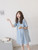 V-Neck Button Up Loose Maternity Dress Women’s Casual Pregnancy Nursing Turn Collar Striped Breastfeeding Clothes Dresses for Pregnant Woman Trendy in Dusk Blue V-Neck Button Up Loose Maternity Dress Women’s Casual Pregnancy Nursing Turn Collar Striped Breastfeeding Clothes Dresses for Pregnant Woman Trendy in Dusk Blue