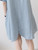 V-Neck Button Up Loose Maternity Dress Women’s Casual Pregnancy Nursing Turn Collar Striped Breastfeeding Clothes Dresses for Pregnant Woman Trendy in Dusk Blue Details V-Neck Button Up Loose Maternity Dress Women’s Casual Pregnancy Nursing Turn Collar Striped Breastfeeding Clothes Dresses for Pregnant Woman Trendy in Dusk Blue Details