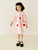 Crewneck Short-Sleeve Dress Kids toddler girl Japanese original children's clothing cherry blossom pink cotton red flower short sleeve Japan dresses Trendy for toddlers girls Crewneck Short-Sleeve Dress Kids toddler girl Japanese original children's clothing cherry blossom pink cotton red flower short sleeve Japan dresses Trendy for toddlers girls