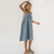 Sleeveless Scoopneck Waffle Dress Girls Teen Girl Beach Holiday 100% Organic Cotton O-neck Spaghetti Strap With Frill Girl Teen Dresses Trend in Dusk Blue Sleeveless Scoopneck Waffle Dress Girls Teen Girl Beach Holiday 100% Organic Cotton O-neck Spaghetti Strap With Frill Girl Teen Dresses Trend in Dusk Blue