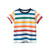 Toddler Rainbow Stripe Cotton T-Shirt Kid 2-8T Baby Boys Girls Clothes Striped Infant tshirt Short Sleeve Childrens T Shirt Casual Plain Outfit Trend for Boy Girl Toddlers Kids Toddler Rainbow Stripe Cotton T-Shirt Kid 2-8T Baby Boys Girls Clothes Striped Infant tshirt Short Sleeve Childrens T Shirt Casual Plain Outfit Trend for Boy Girl Toddlers Kids