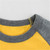 Long Sleeve Crewneck Dino T-Shirt  Kids Toddler Baby Clothes Children Boys Girls Cotton O-Neck Cute Dinosaur Tops Kid Crewneck Yellow Cartoon SUPER COOL DINO Letter Print Tee For 2-9 Years boy girl Tees gray / Grey T-Shirts Details