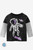 Kids Cotton-Linen Long Sleeve T-Shirt Children Boys Girls boy girl Cute Tops Kid Cartoon Astronauts Tee For 2-9Years Trending T-Shirts Clothes in Black