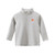 Kids Mockneck Long-Sleeve T-Shirt  Kids 2-8T Toddler Kid Baby Boys Girls Goldfish Tops Turtleneck Long Sleeve T Shirt Infant High Collar Top Childrens Tshirt Cotton Fish Embroidery T-Shirts Toddlers Outfit Trend In Gray / Grey Kids Mockneck Long-Sleeve T-Shirt  Kids 2-8T Toddler Kid Baby Boys Girls Goldfish Tops Turtleneck Long Sleeve T Shirt Infant High Collar Top Childrens Tshirt Cotton Fish Embroidery T-Shirts Toddlers Outfit Trend In Gray / Grey