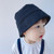 Toddler Cotton Hat Newborn Toddlers Baby 1-3T  Boys Girls Sun Protection Caps Casual Plain Beach Babies Bucket Hats for Boy Girl Trend in Navy Blue Toddler Cotton Hat Newborn Toddlers Baby 1-3T  Boys Girls Sun Protection Caps Casual Plain Beach Babies Bucket Hats for Boy Girl Trend in Navy Blue