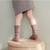 Toddler Cotton Ribbed Socks Girls Rib Stretch Cute Sweet Solid Color Socks Footwear Accessories for Girl Trend in Light Brown Toddler Cotton Ribbed Socks Girls Rib Stretch Cute Sweet Solid Color Socks Footwear Accessories for Girl Trend in Light Brown