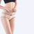 Ribbed Cotton Shorty Women's Low Rise Panties Comfortable Bow Underwear Low Waist Solid Color Briefs Plus Size Female Underpant Panty Lingerie XXL for Woman Trend in Beige