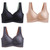 Seamless Push Up Sports Bralette (3-Pack)