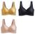 Seamless Push Up Sports Bralette (3-Pack)