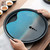 Japanese Sushi Sashimi Tea Tray Table  Sea Ceramic household tray round water storage type dry bubble teas Japan trays Trend In Ink Blue