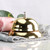 Service Call Bell  Kitchen Hotel Counter Desk Reception Restaurant 8.5cm Christmas Craft Cat Bells Bar Ringer Ring timer Trend In Golden color Service Call Bell  Kitchen Hotel Counter Desk Reception Restaurant 8.5cm Christmas Craft Cat Bells Bar Ringer Ring timer Trend In Golden color
