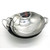 Round Flat Bottom Stainless Steel Wok