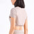 Short Sleeve Ribbed Crewneck Yoga Top Women’s Solid Color O-Neck Sports Cloud Crew Neck Waistband T-shirt Slim Fit Elastic Sport Short Shirt Gym Sportswear for Woman Trend in Bark color Short Sleeve Ribbed Crewneck Yoga Top Women’s Solid Color O-Neck Sports Cloud Crew Neck Waistband T-shirt Slim Fit Elastic Sport Short Shirt Gym Sportswear for Woman Trend in Bark color