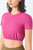 Short Sleeve Ribbed Crewneck Yoga Top Women’s Solid Color O-Neck Sports Cloud Crew Neck Waistband T-shirt Slim Fit Elastic Sport Short Shirt Gym Sportswear for Woman Trending in Pink Lychee Short Sleeve Ribbed Crewneck Yoga Top Women’s Solid Color O-Neck Sports Cloud Crew Neck Waistband T-shirt Slim Fit Elastic Sport Short Shirt Gym Sportswear for Woman Trending in Pink Lychee