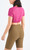 Short Sleeve Ribbed Crewneck Yoga Top Short Sleeve Ribbed Crewneck Yoga Top