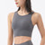 Boatneck Breathe Sports Bra Women’s Yoga Fitness Top Athletic Wear Elastic Breathable Sexy Underwear For Women 6 Colors Woman Bras in Titanium Gray / Grey Boatneck Breathe Sports Bra Women’s Yoga Fitness Top Athletic Wear Elastic Breathable Sexy Underwear For Women 6 Colors Woman Bras in Titanium Gray / Grey