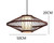 Modern Bamboo Pendant Lamp Bamboo Lighting Restaurant Lamps Bar Bamboo Pendant Lights Corridor Zen Bamboo Small Chandelier Trend Furniture In Wood Brown color