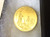 Religion religious French Lourdes Commemorative Souvenir Goldtone Coin