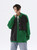 Patchwork Denim Cardigan Men's Vintage Sweater Washed Oversized Zipper Up Casual Baggy Cardigans Sweaters Jacket for Man Trend in Green Patchwork Denim Cardigan Men's Vintage Sweater Washed Oversized Zipper Up Casual Baggy Cardigans Sweaters Jacket for Man Trend in Green