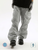 Mid Rise Multi-Pocket Cargo Sweatpants Functional for Men Blue-gray Ankle Zipper Casual Trousers Wide Joggers For Man Trending in Light Blue Gray / Grey Mid Rise Multi-Pocket Cargo Sweatpants Functional for Men Blue-gray Ankle Zipper Casual Trousers Wide Joggers For Man Trending in Light Blue Gray / Grey