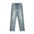 Mid-Rise Distressed Jeans Men’s American-style Zipper Washed Mid Rise Waist Elastic Retro Blue Slim Fit Micro Flared Jeans Pants Unisex Men and Women Street Wear Mid-Rise Distressed Jeans Men’s American-style Zipper Washed Mid Rise Waist Elastic Retro Blue Slim Fit Micro Flared Jeans Pants Unisex Men and Women Street Wear