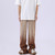 Baggy Dad Jeans Unisex Men and Women Japanese Streetwear Solid Color Mid Rise Waist Hip Hop Split Wide Leg Oversized Japan Denim Pants For Man Woman in Brown Baggy Dad Jeans Unisex Men and Women Japanese Streetwear Solid Color Mid Rise Waist Hip Hop Split Wide Leg Oversized Japan Denim Pants For Man Woman in Brown