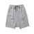 Mid Rise Baggy Shorts Men’s Hip Hop Retro Streetwear Side Zippers Harem Shorts Soild Color Casual High Elasticity Knee Length For Man in Gray / Grey
