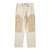 Paint Splash Patch Pants Men’s Hip Hop Khaki Cashew Flower Overalls Ink Splashing Rice White Multi-color Stitching Stiff Straight Canvas Retro Cargo Pants for Man Paint Splash Patch Pants Men’s Hip Hop Khaki Cashew Flower Overalls Ink Splashing Rice White Multi-color Stitching Stiff Straight Canvas Retro Cargo Pants for Man
