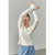 V-Neck Long Sleeve T-Shirt Women's Necessary All-match Inner Tops Multi-color Optional Female Solid Tops T-Shirts for Woman Trend in White