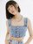 Squareneck Camis Vest Sun-Top  Women’s Sexy Denim Tank Top Lady Vests Super Cool Girl Tops for Woman Trend in Light Blue Squareneck Camis Vest Sun-Top  Women’s Sexy Denim Tank Top Lady Vests Super Cool Girl Tops for Woman Trend in Light Blue